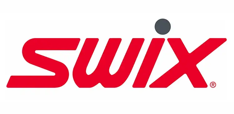 Логотип Swix - Красные буквы на белом фоне